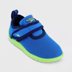 Speedo Kids Blue and Green Water Shoes